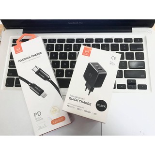 Combo củ và cáp sạc nhanh Iphone Mcdodo