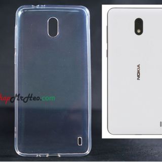 Ốp lưng dẻo silicon trong suốt nokia 2