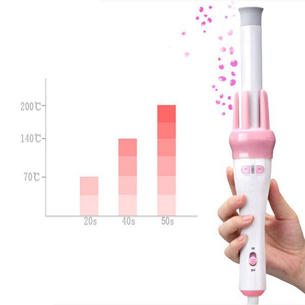 Máy Uốn Tóc Tự Động - Máy làm xoăn Tự Động - Ống uốn tóc 360 VIVID & VOGUE