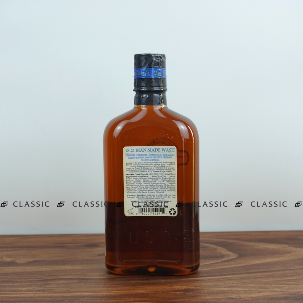 Sữa Tắm Gội 18.21 Man Made Wash Absolute Mahogany 510ml