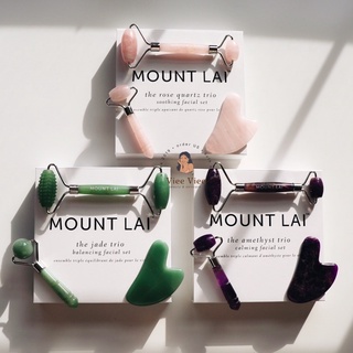 Set đá lăn mặt Mount Lai The Trio Facial