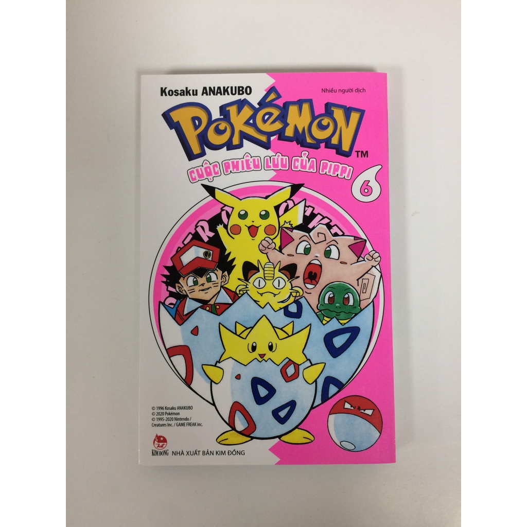Sách - Pokémon - Cuộc phiêu lưu của Pippi - Tập 6