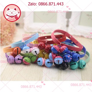 ⚡𝐅𝐑𝐄𝐄𝐒𝐇𝐈𝐏⚡ Vòng cổ chuông lục lạc chó mèo