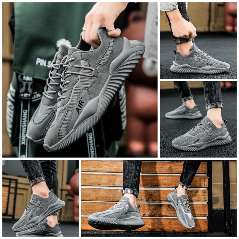 [GIÀY NAM] Giày Thể Thao Nam Cao Cấp AIR - Phong Cách Trẻ Trung Năng Động Giày Sneaker Nam FULLBOX