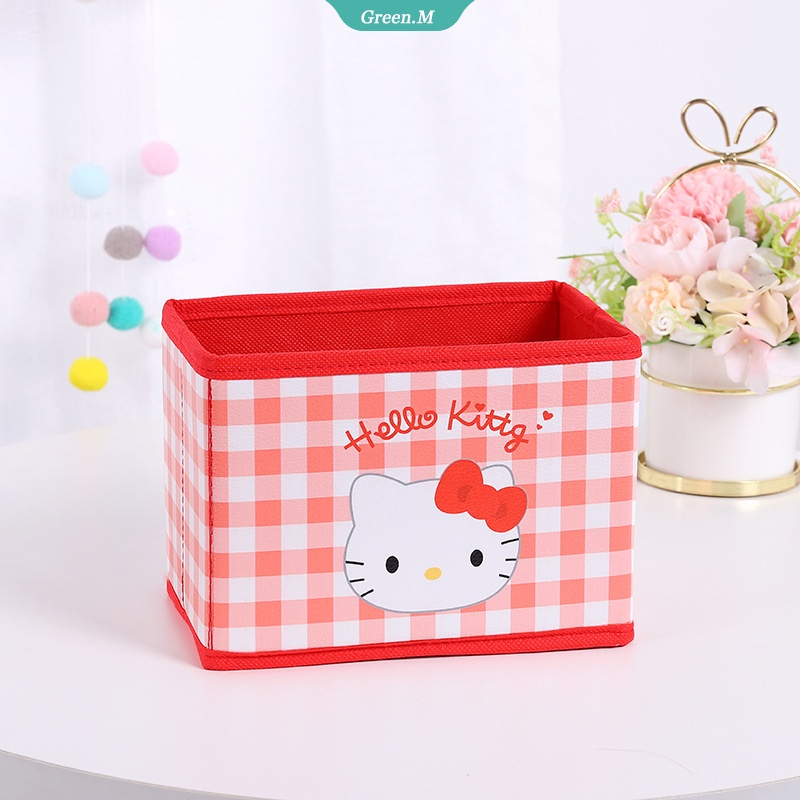 Hộp Đựng Đồ Trang Điểm Bằng PU In Họa Tiết Hoạt Hình Kuromi Đáng Yêu