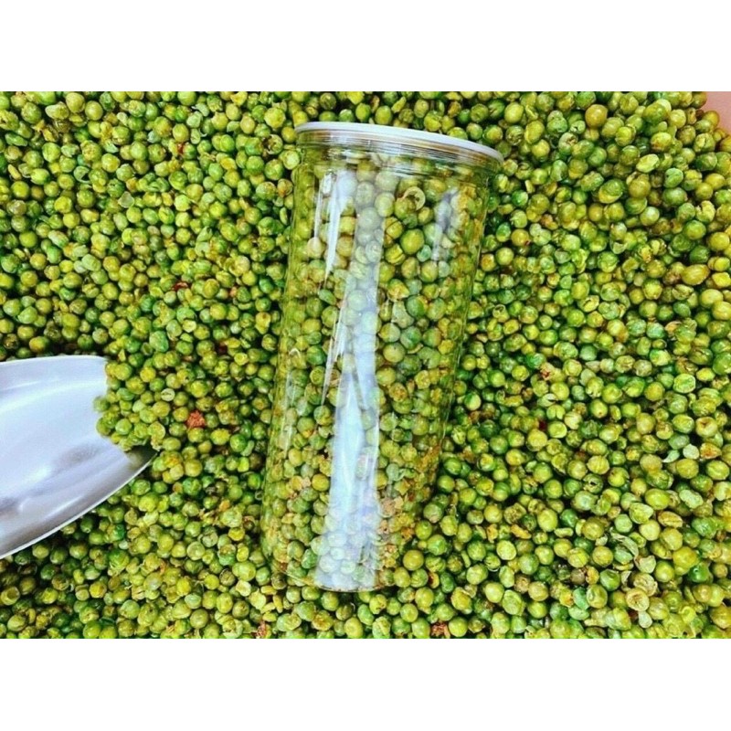 ĐẬU HÀ LAN RANG TỎI ỚT -GIÒN GIÒN THƠM NGON _450gr