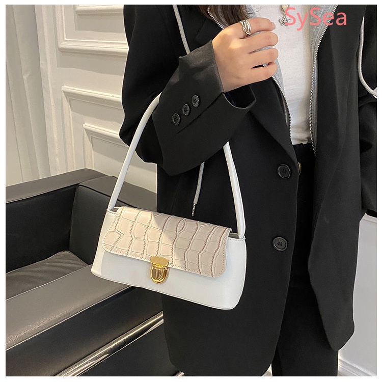 Túi Đeo Vai Họa Tiết Vân Đá Phong Cách Hàn Quốc Cho Nữ