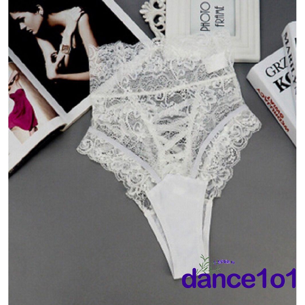 Quần Lót Ren Hoa Lưng Cao Thiết Kế Quyến Rũ Cho Phái Nữ