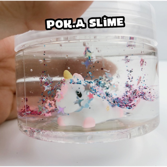 Slime Unicorn land - chất clear slime
