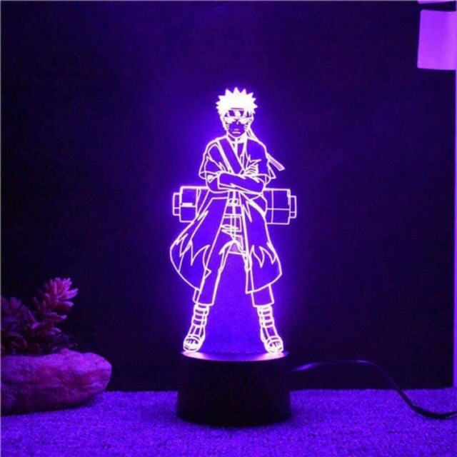 Đèn led 3D RGB Naruto