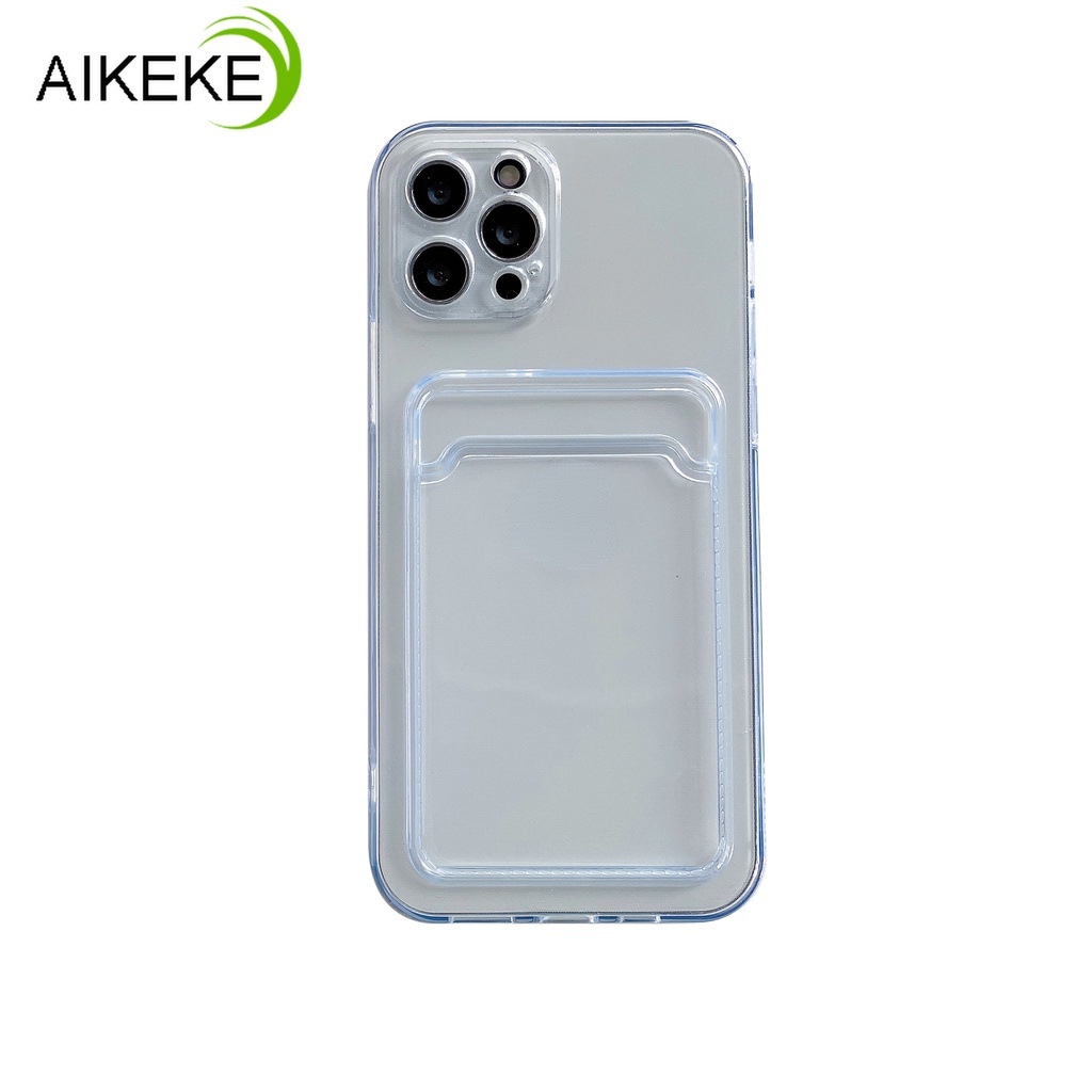 Ốp điện thoại có ngăn đựng thẻ cho Compatible for Iphone 13 11 12 Pro Max Mini Xs X Xr 7 8 Plus Se 2020 12pro