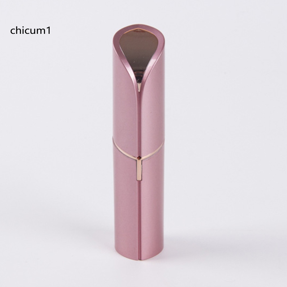 [Hàng mới về] Máy tẩy lông mặt hình thỏi son bỏ túi tiện lợi