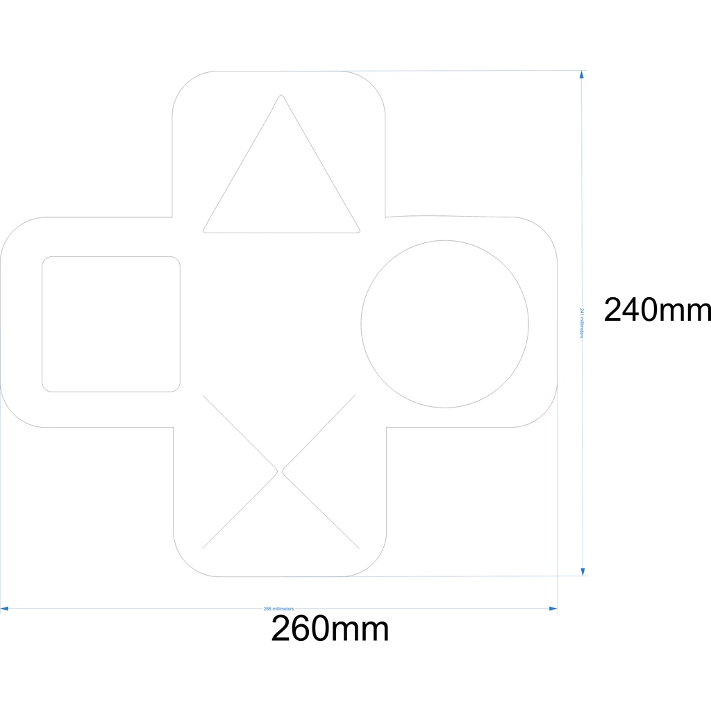 Đèn NeonSign | Playstation | Kích Thước 43x13cm | Quà Tặng Trang Trí Cực Chất , Siêu Sáng & Tiết Kiệm Điện Với Led 12v