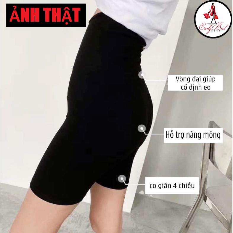 Quần Legging Lửng Tập Gym Thể Thao Siêu Dày Dặn Thun Co Dãn S,M,L "LEGGING LỬNG"