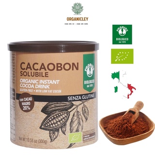 Bột cacao hữu cơ uống liền Probios Organic Instant Cacao Drink 300g