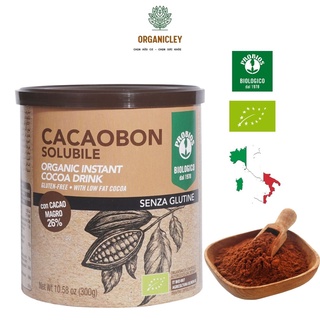 Bột cacao hữu cơ uống liền probios organic instant cacao drink 300g - bột ca cao nguyên chất - bột cacao - bột ca cao