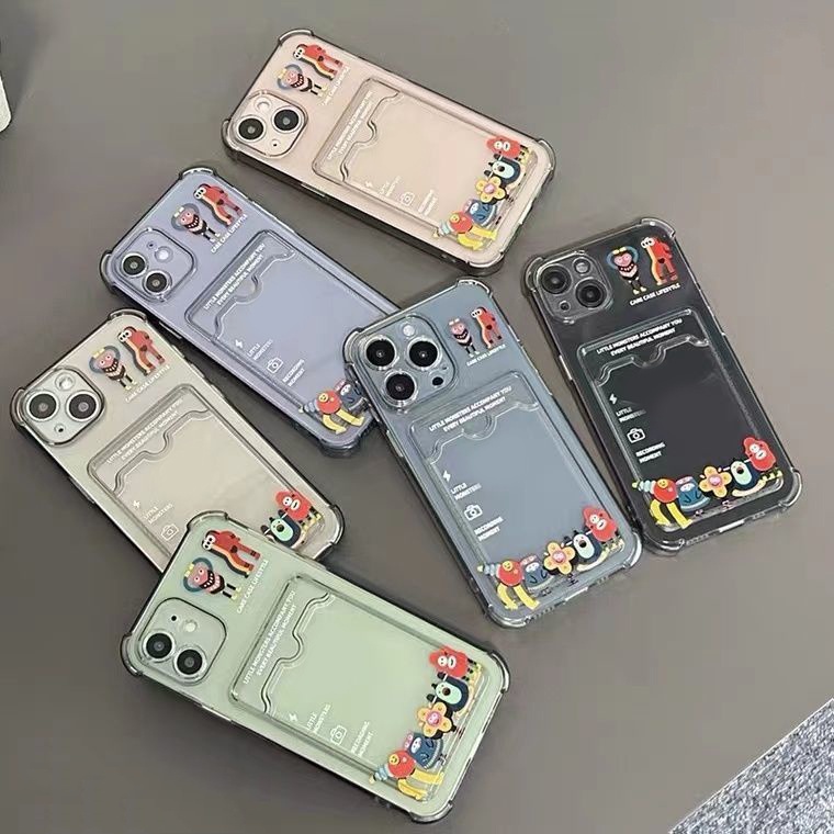 Ốp Điện Thoại Silicon Mềm Trong Suốt Chống Sốc Cho IPhone 13/12/11 Pro Max Case/11/12/ XS/ XR/ X/ 8/ 7/ 6S/ Plus Mini