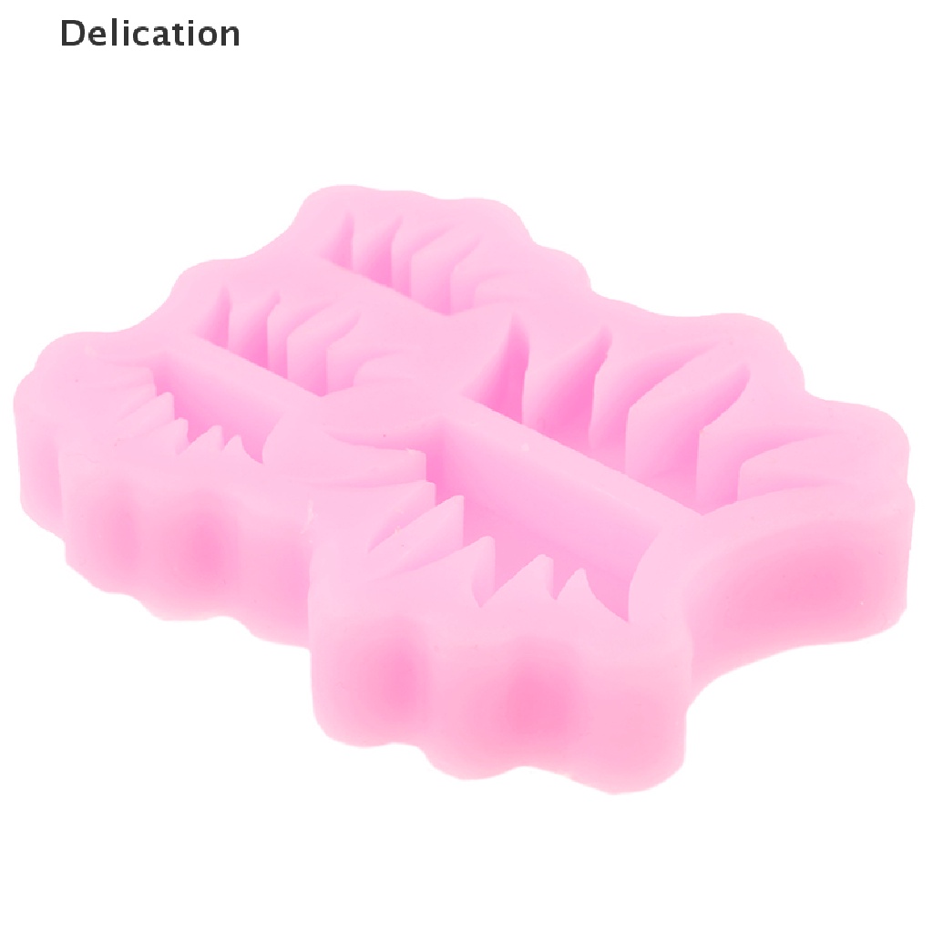 Khuôn silicone tạo hình cỏ làm bánh kẹo DIY tiện dụng
