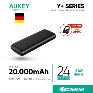 Sạc Dự Phòng Aukey PB-Y23 20000mAh