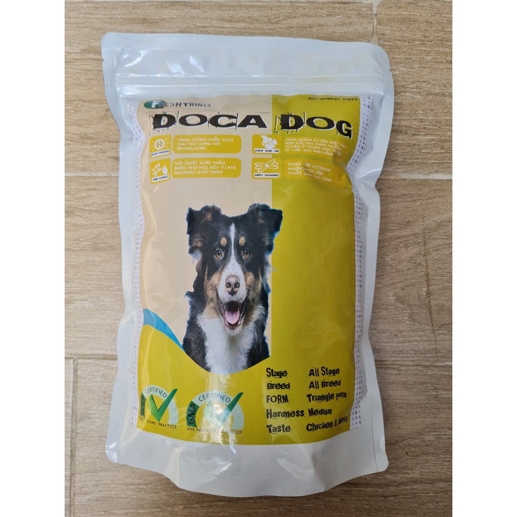 Thức ăn cho chó mọi lứa tuổi Doca Dog gói hạt 1kg