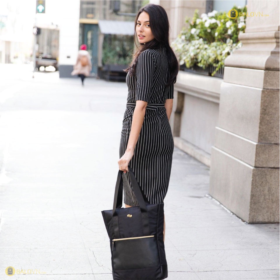 Balo Nữ Solo Parker Hybrid Tote 15.6 inch EXE801-4 Đen