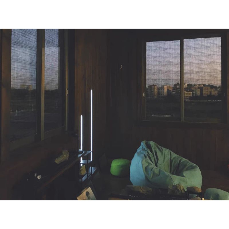 LA38 FILM PET dán kính đen trắng làm mờ trang trí cửa sổ và phòng tắm chống nhìn trộm tránh ánh sáng mạnh