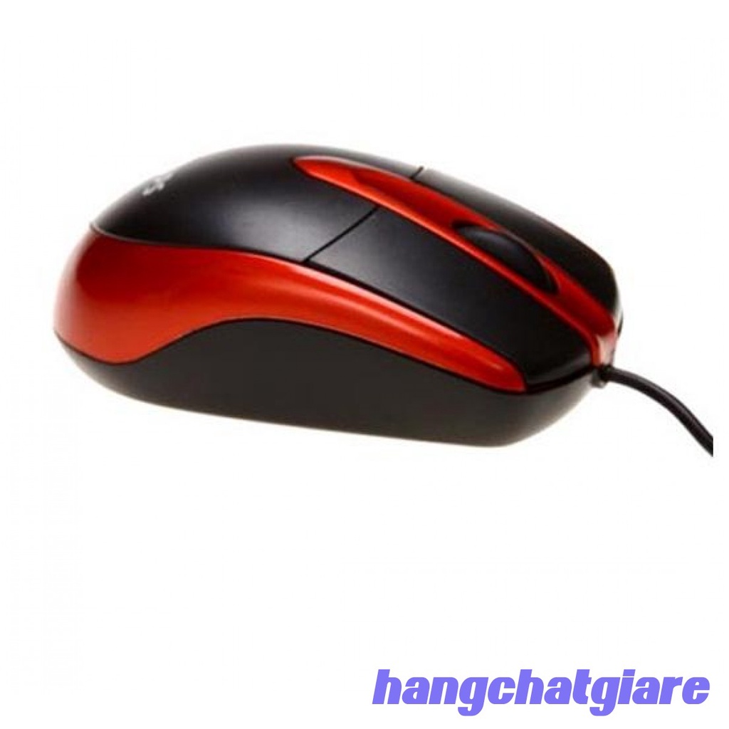 Chuột dây PHILIP Đỏ Cổng USB, chuột nhỏ gọn