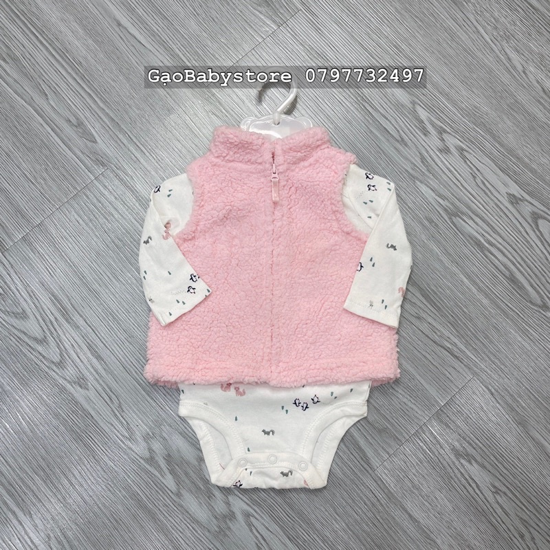 Áo gile xuất dư cho bé