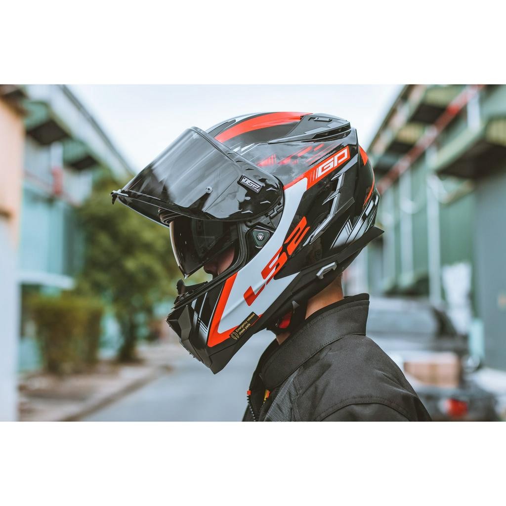 Mũ Bảo Hiểm Fullface Hai Kính LS2 FF327 Challenger