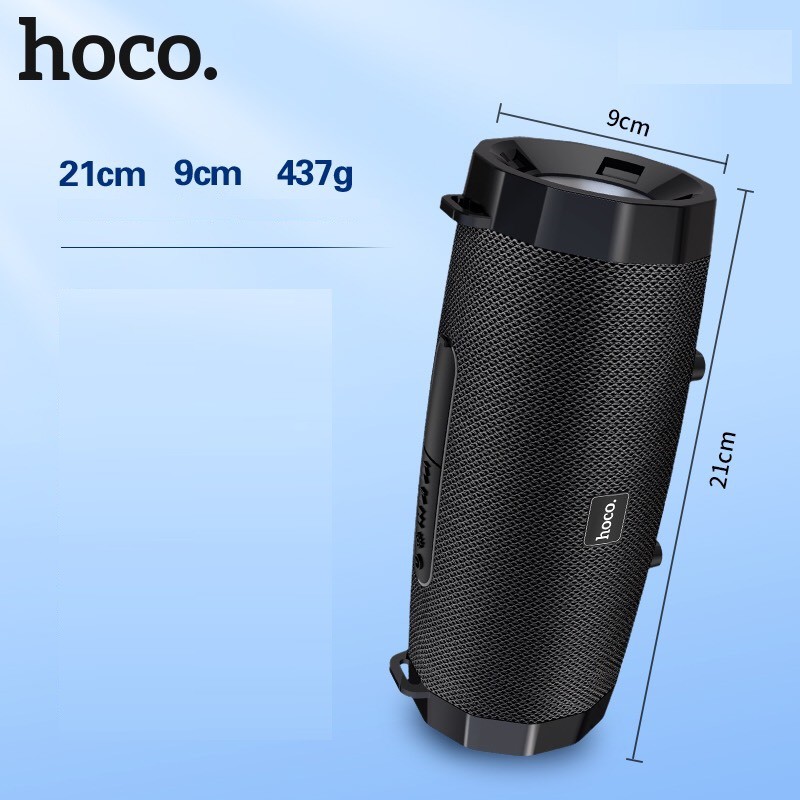 Loa bluetooth đa năng Hoco HK9 BLT5.0, đèn pin, công suất 10W, có khe cắm thẻ microSD - Hãng phân phối chính thức