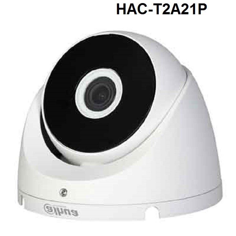 Camera Dome HDCVI hồng ngoại 2.0 Megapixel DAHUA DH-HAC-T2A21P bảo hành chính hãng 2 năm