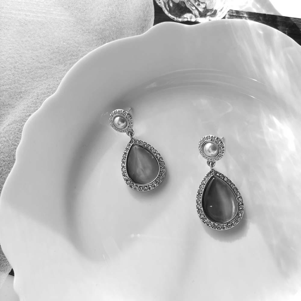 JARRED Bông Tai Hình Giọt Nước Thời Trang Hàn Quốc Cho Nữ