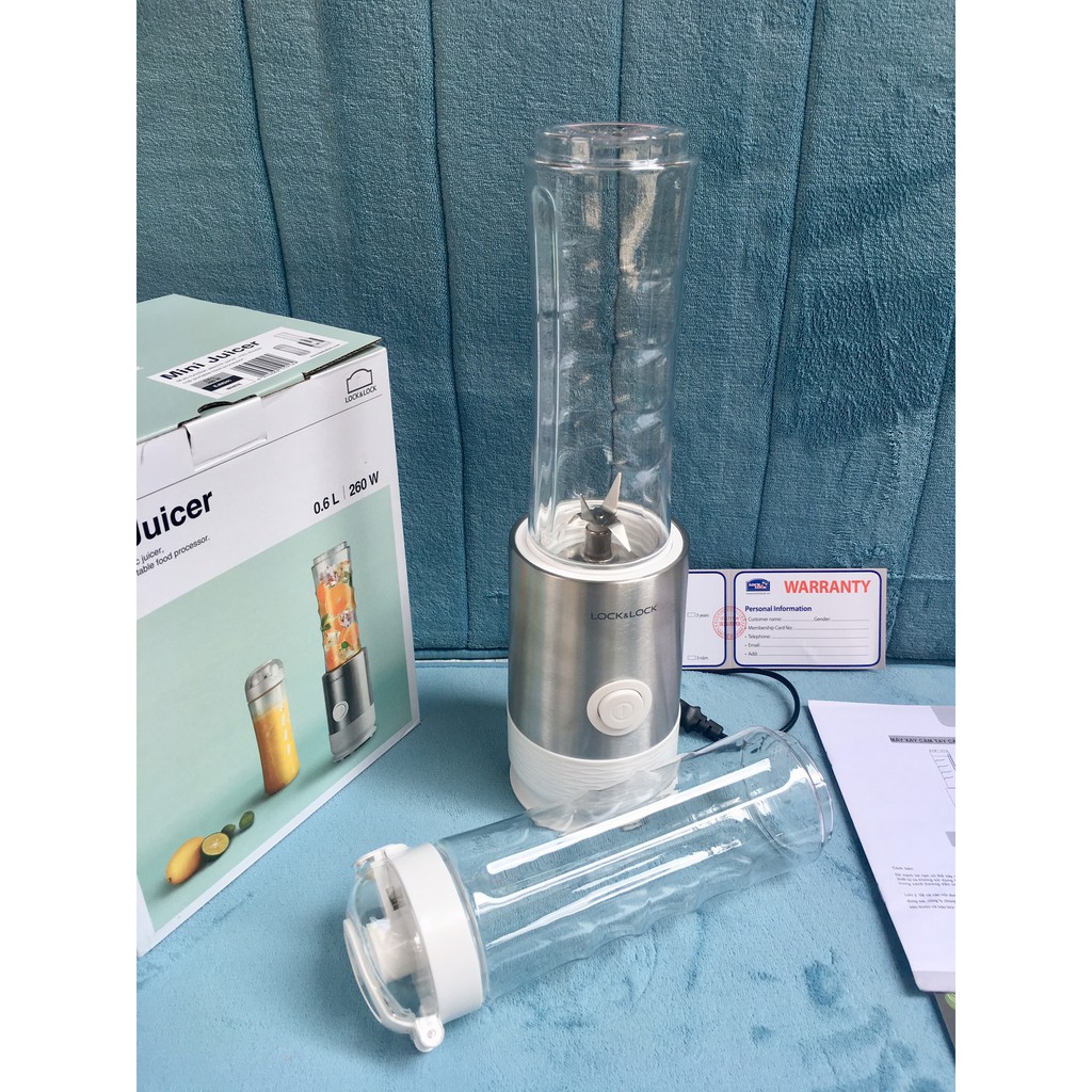 Máy Xay Sinh Tố 600ml Mini Juicer LocknLock EJM241