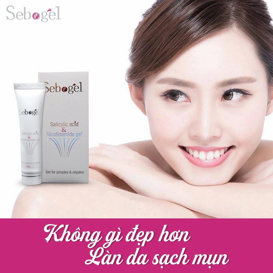 Sebogel - Loại bỏ mụn, kiểm soát dầu