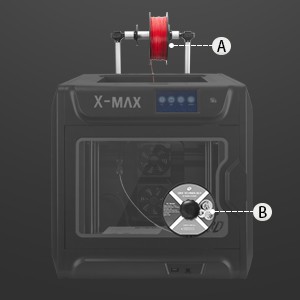 Máy in 3D Qidi X Max hộp kín cao cấp với đầu đùn riêng in được Carbon Fiber, Nylon, ABS: kết nối wifi và nhiều tính năng