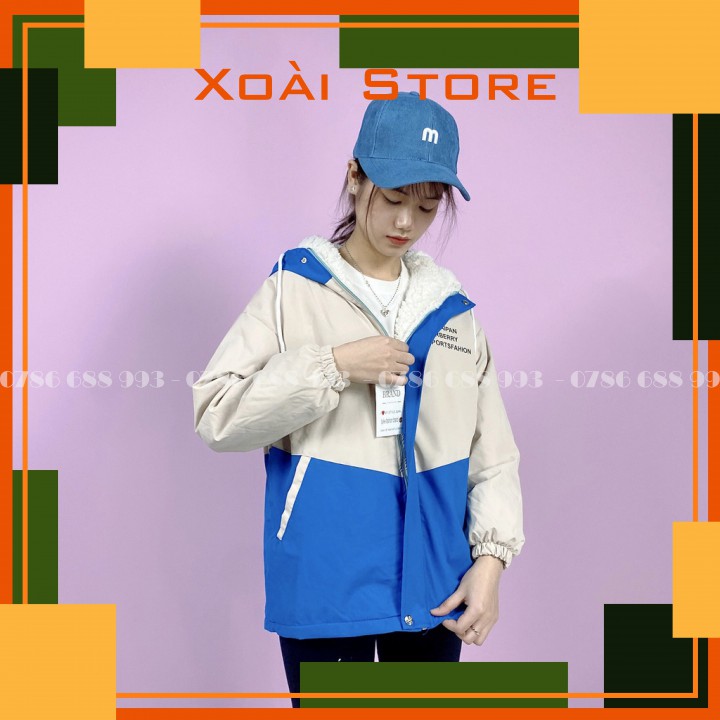 Áo khoác gió nữ mùa đông cao cấp cá tính cute đẹp che nắng che mưa 2021 XoaiXoaiStore | BigBuy360 - bigbuy360.vn