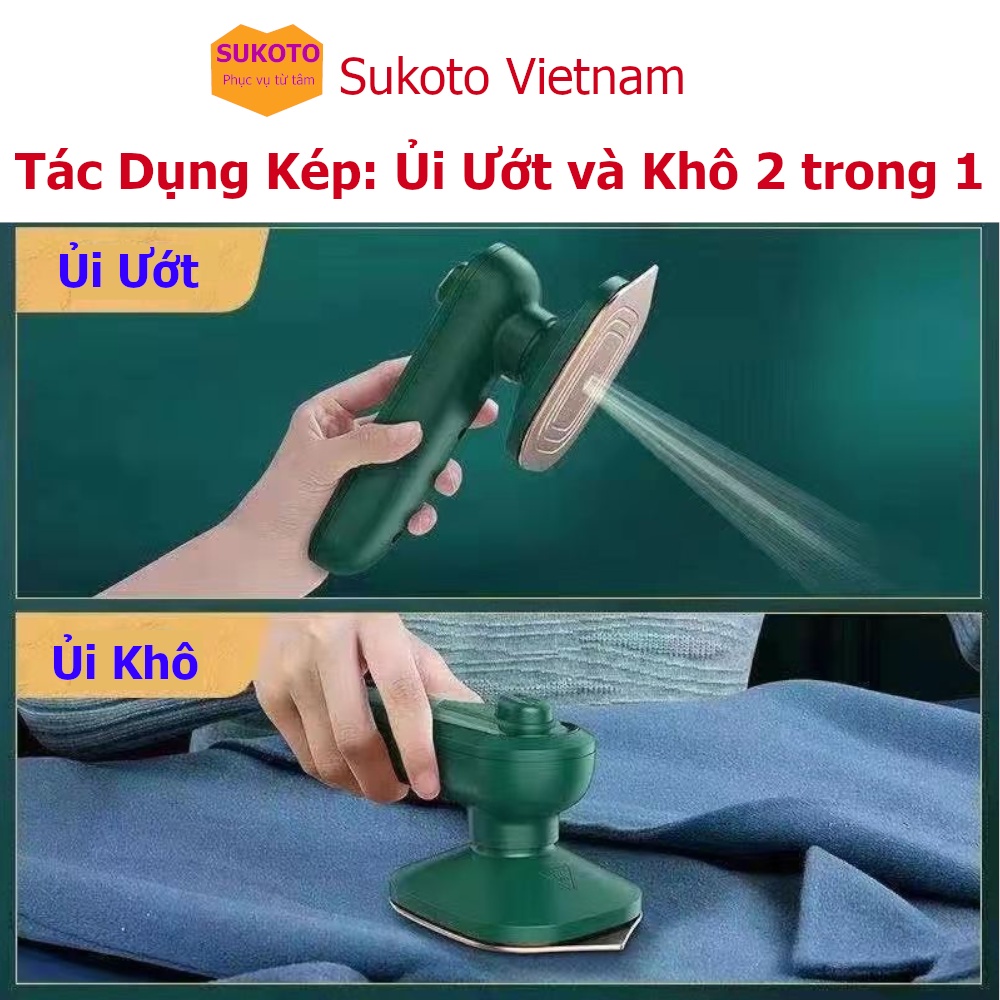 Bàn là hơi nước cầm tay, máy ủi phẳng tức thì