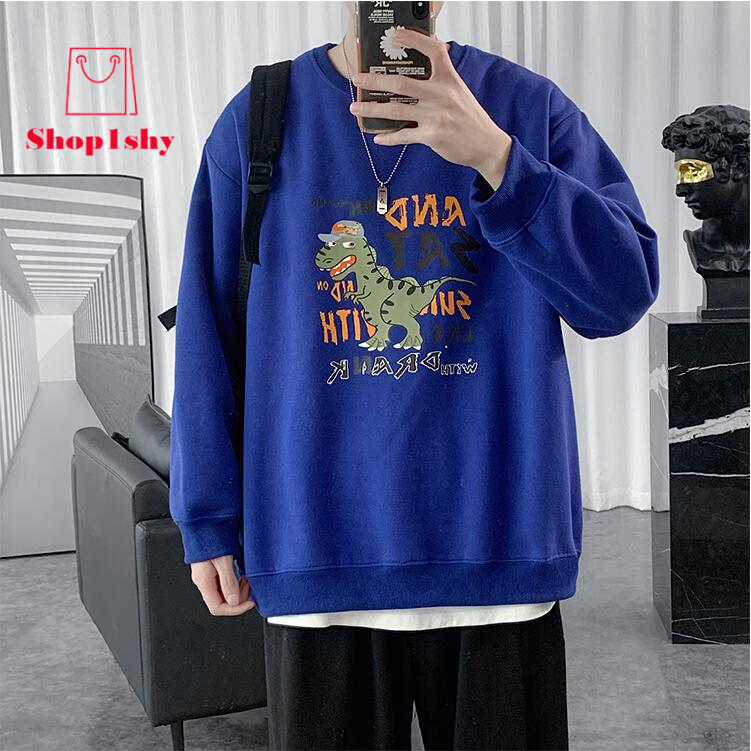 Áo Khoác Nam Tay Dài In Hình Khủng Long Thời Trang | BigBuy360 - bigbuy360.vn