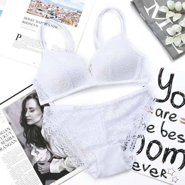 [ Mã giảm giá VUON15K ] HÀNG CAO CẤP- BỘ ĐỒ LÓT REN KHÔNG GỌNG ĐỆM MỎNG SIÊU SEXY | WebRaoVat - webraovat.net.vn