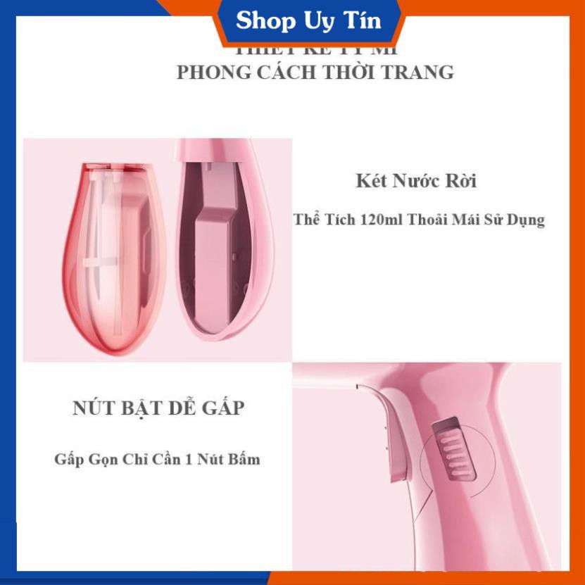 Bàn là hơi nước - Bàn ủi hơi nước cầm tay gấp gọn du lịch, công tác tiện lợi