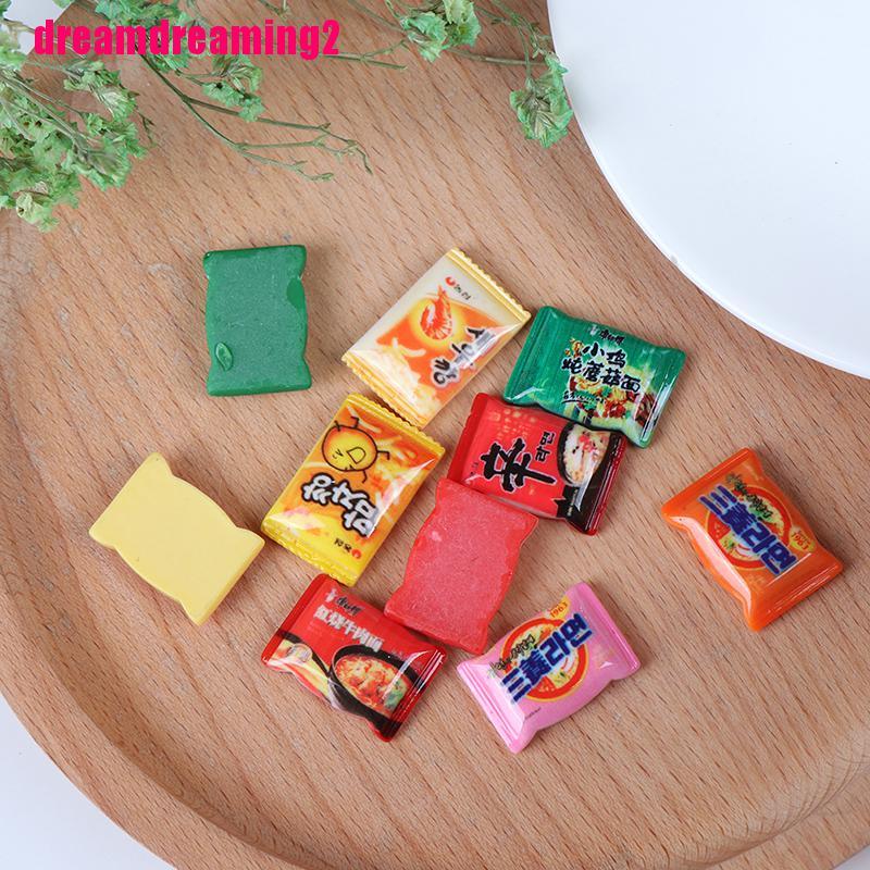 Set 10 Gói Mì Đồ Chơi Bằng Nhựa