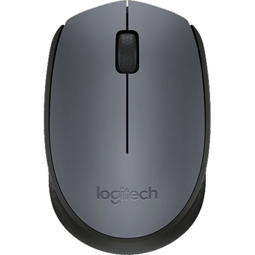 Chuột không dây LOGITECH WIRELESS M171 Xám đen