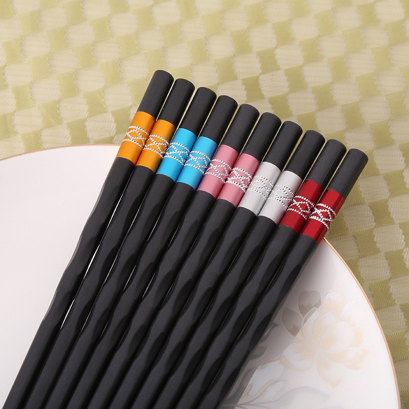 HỘP 10 ĐÔI ĐŨA SOẮN KHẢM  XUẤT NHẬT 88196