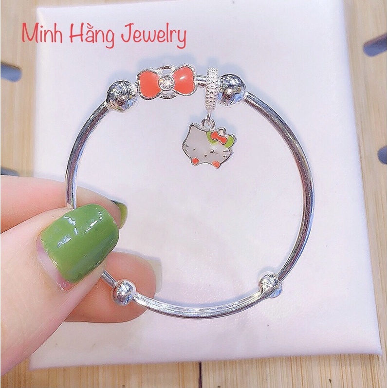 Lắc cứng Kitty cho bé iu