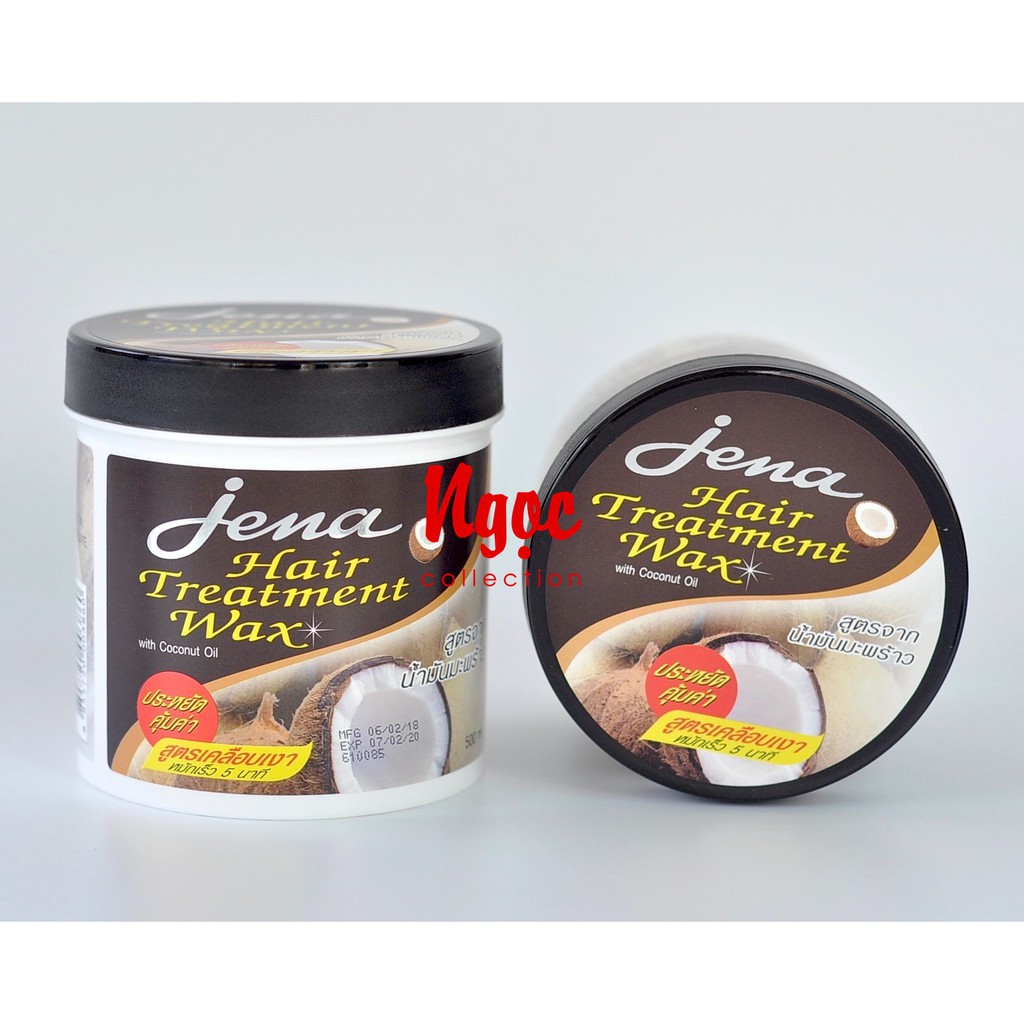 Kem ủ tóc tinh dầu dừa Già Jena Coconut Hair Treatment Wax 500ml