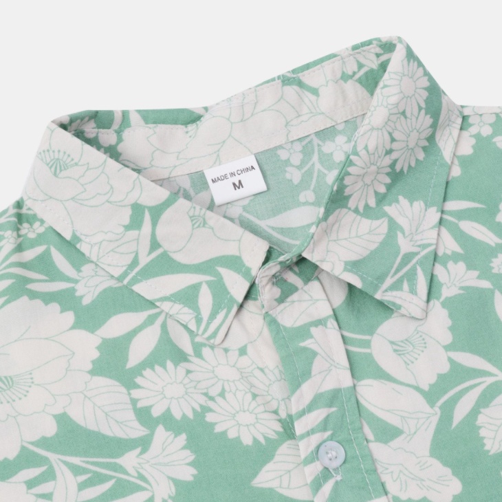 Áo Sơ Mi Nam Tay Ngắn In Hình Thời Trang Trẻ Trung