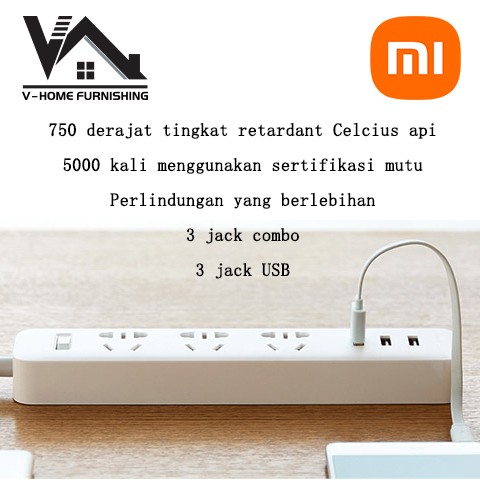 Cổng USB 3 cổng Xiaomi MI POWER STRIP DV-019