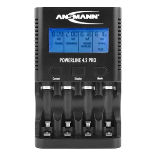 Bộ sạc 4 pin đo dung lượng pin ansmann powerline 4.2 pro anln201689 10010079