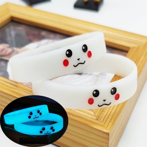 (chất lượng tốt)Cặp đôi đôi vòng huỳnh quang silicon, vòng tay mới của phụ nữ bóng đêm