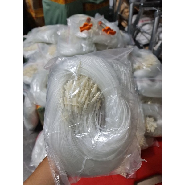 Dây Nối Kim Tiêm  Thú Y 1m - Dây Truyền Dùng Tiêm Thuốc Cho Heo Tiện Lợi
